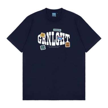 Greenlight Kaos Pria Lengan Pendek Regular Fit Katun Sign C060325 White 2XL