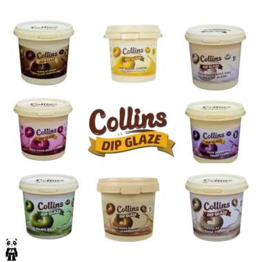 Collins Dip Glaze 1Kg Selai Topping Donat Keju