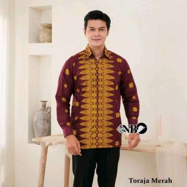 no brand Baju Batik Pria| Kemeja Batik Pria| Baju Batik Pria Lengan Panjang| Baju Kantor Pria| Baju