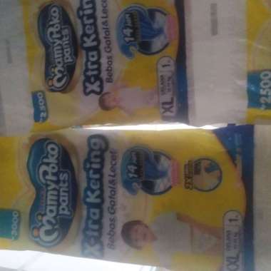 Pampers ukuran XL Serenteng isi 10pcs