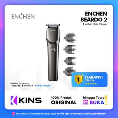Enchen Beardo 2 Cordless Hair Clipper Alat Cukur Rambut Elektrik 5W Beardo 2