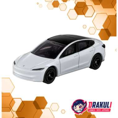 Toys Tomica Reguler #98 Tesla Model 3 (White)