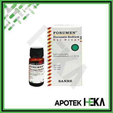 Forumen Ear Drop 10 ml - Tetes Telinga Pelunak Kotoran