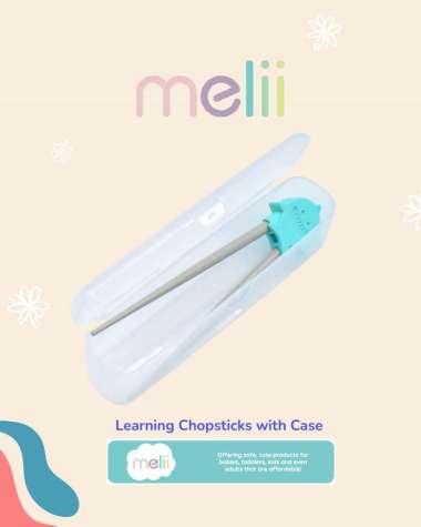 Melii Learning Chopsticks with Case – Sumpit Untuk Latihan Anak Belajar SHARK