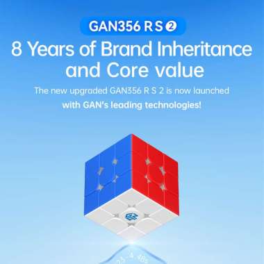 Magic Cube Gan 356 RS2 356RS2 3x3x3 Original Gan356 RS2 3x3 Puzzle Kubus Stickerless RS v2