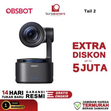 obsbot Tail 2 Kamera Produksi Live 4K PTZR AI