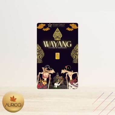 Logam Mulia StarGold Wayang - 0.25 Gr