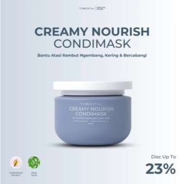 TORRENTIAL Creamy Nourish Condimask Packaging Baru / Conditioner Masker Rambut 2in1