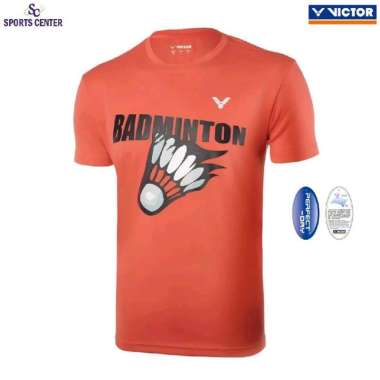 Special Price Kaos / Jersey Badminton Victor T-80026 / T 80026 O Orange L