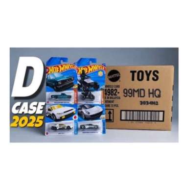 HOT WHEELS Hot Wheels Reguler Diecast Lot Karton Dus Segel SNI 72 Pcs C4982 25LOT D