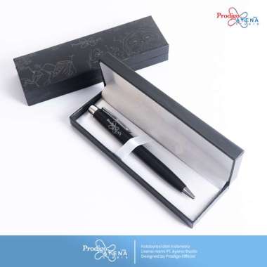 [EXCLUSIVE] Prodigo x Ayena Studio * Pulpen Boldliner Sintang | Bolpoin Hitam Costum Nama I Pulpen M