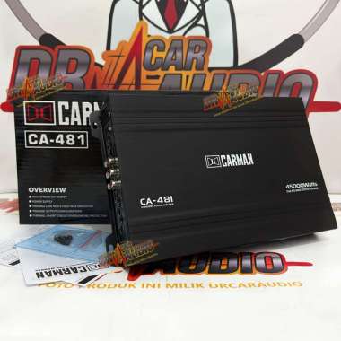 Power Amplifier Mobil Carman Amplifier 4 Channel