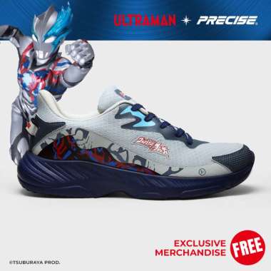 Precise Ultraman Blazar Sepatu Sneakers Pria - Grey 39