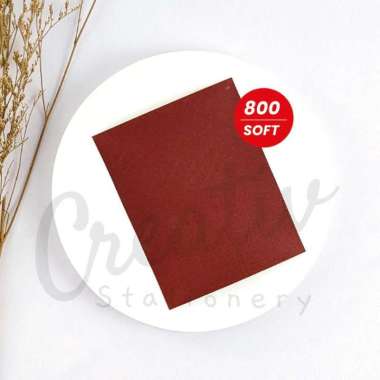 Amplas Clay Finishing Kasar Halus Sand Paper Finishing Clay 800 SOFT