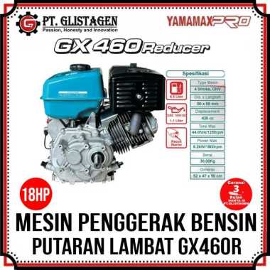 YamamaxPro Engine GX460R 18 Hp Reducer Mesin Penggerak Motor 18Hp GX-460R Putaran Lambat