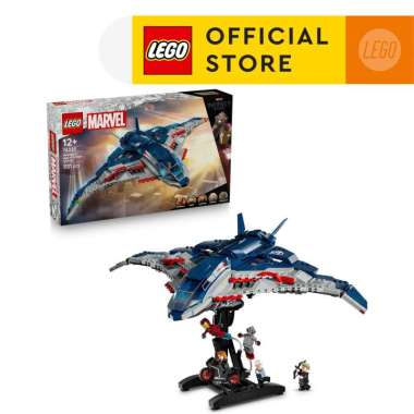 LEGO Super Heroes 76325 Avengers: Age of Ultron Quinjet (1131 Pieces), Building Block, Toys, Bricks