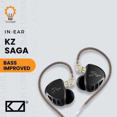 KZ Saga High Performance Magnetic Dynamic Driver In Ear Monitor Earphone, Spesifikasi Bass Improve