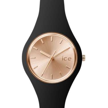 Jam Tangan Ice Watch - ICE CHIC Small Black Rose Gold