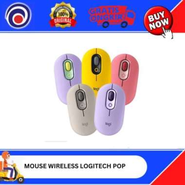 MOUSE WIRELESS LOGITECH POP