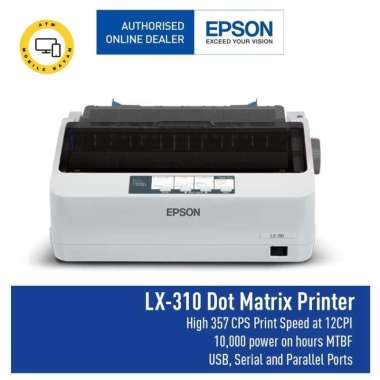 Printer EPSON LX310 EPSON LX-310 LX 310 Printer Dot Matrix Garansi Resmi