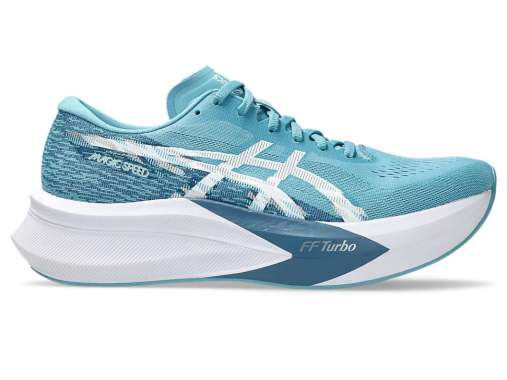 Asics Sepatu Running Magic Speed 4 Men -Stillwater/White 6