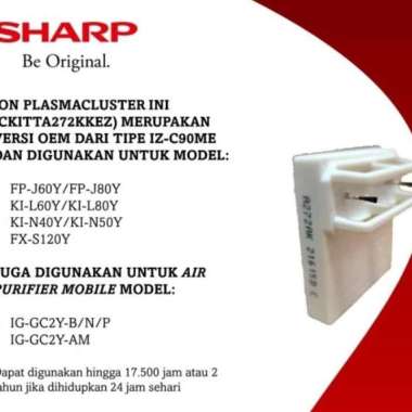 Plasmacluster Ion Generating unit tipe CKITTA272AKKZ/IZ-C90ME