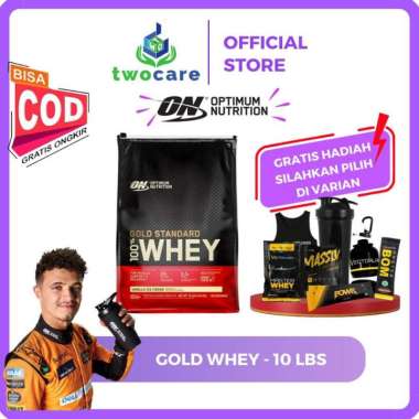 WHEY PROTEIN ISOLATE WHEY GOLD STANDARD ON 10 Lb WGS Vanila|Handuk