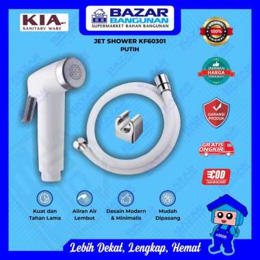Kia - Bidet Spray Jet Shower Washer Kf 60301 Kf60301 White