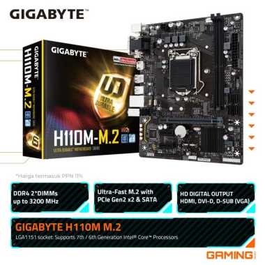 Gigabyte H110M M.2