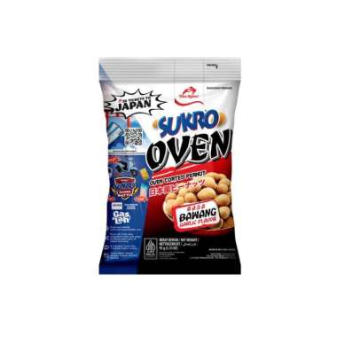 Dua Kelinci Kacang Sukro Oven Bawang 95 gr