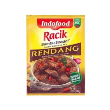 Indofood Bumbu Racik Spesial Rendang 50 gr