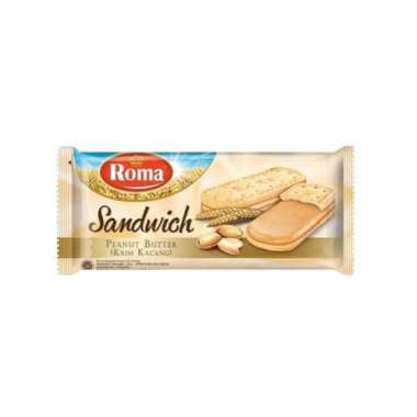Roma Biskuit Sandwich Peanut Butter 206 gr