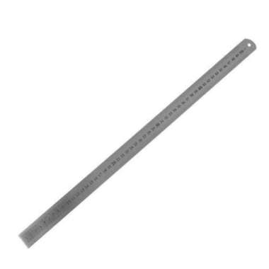 KENKO Penggaris Besi Tebal 50 100 cm Stainless Steel Ruler 50 cm