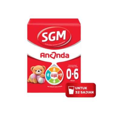 Promo Harga SGM Ananda 1 Formula Bayi 0-6 Bulan 1000 gr - Blibli