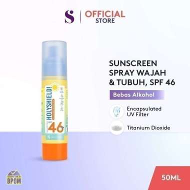 [In Vivo & In Vitro Certified] SOMETHINC Holyshield! Sunscreen Shake Mist SPF46 PA+++ - Sunscreen Sp