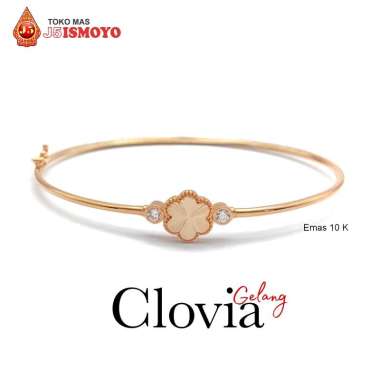 Gelang Emas Mas Asli Model Bangle Clovia J5 Ismoyo