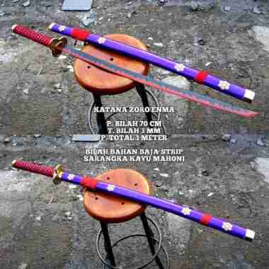 Katana Zoro Enma Anime Once Piece Tajam