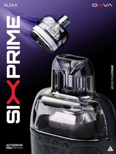 Six Prime RBA Special For VPrime Edition By Oxva x Alexa 100% Authentic