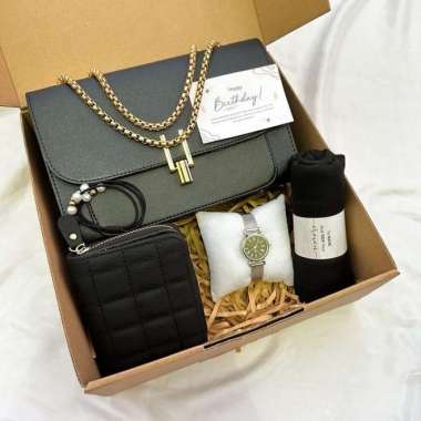 Hampers Giftbox Meica Bag Kado Ulang Tahun Pacar/Kado Ibu/Kado Guru/Kado Anniversary/Kado Wisuda/Kad
