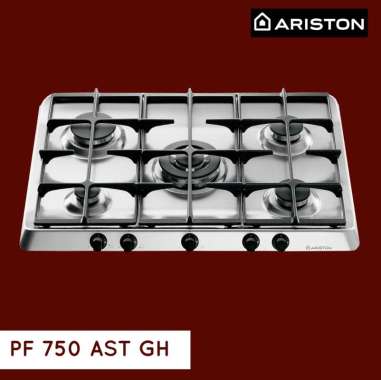 Kompor Tanam 5 Tungku Gas Ariston Built-in Cooktop PF750ASTGH
