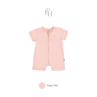 Little Palmerhaus - Zippy Playsuit 15.0 (Jumper Bayi) 0-6 Months POPPY PINK
