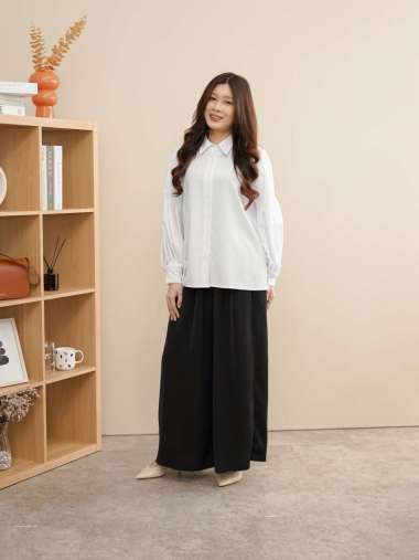 Ederra Ardia Top / Atasan Wanita / Top Wanita L/XL White