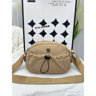 Tas Selempang Wanita Chibao CB 8546-SF + Free Dustbag CB 8546-SF Milk Coffee