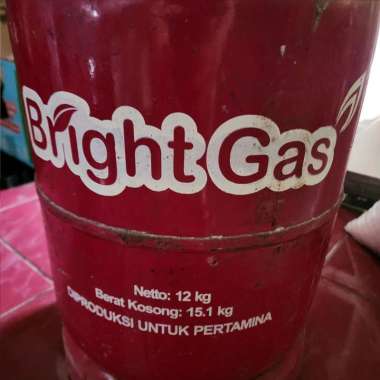 Tabung gas 12 kg bright gas kosong