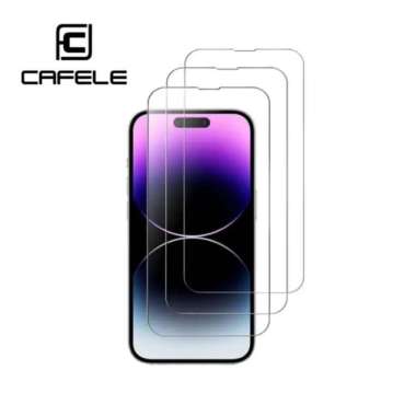 CAFELE iPhone 16 | iPhone 16 Plus | iPhone 16 Pro | iPhone 16 Pro Max - Tempered Glass Clear HD iPho