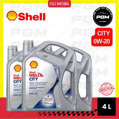 Oli Mobil Shell Helix City SP 0W20 4L Galon (Dijamin Ori 100%)