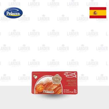 PELAZZA Anchovies Fillet in Sunflower Oil 50gr | Ikan Anchovy Fillet dalam Minyak