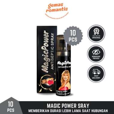1 Box 10 Botol Tisu Magic Power Spray 15 ml - Tissue Mejik Semprot Original Tahan Lama