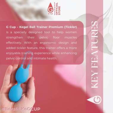 G Cup - Kegel ball Trainer Premium (Tickler)