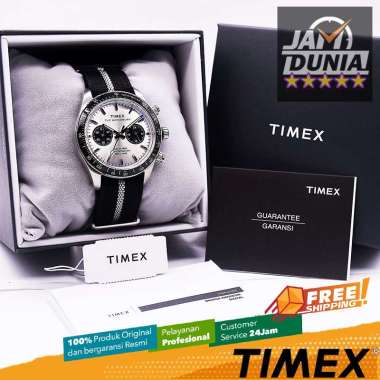 JAM TANGAN PRIA TIMEX ORIGINAL JAM TIMEX WATERBURY HERITAGE CHRONOGRAPH TW2Y35500 TIMEX PRIA TW2Y 35